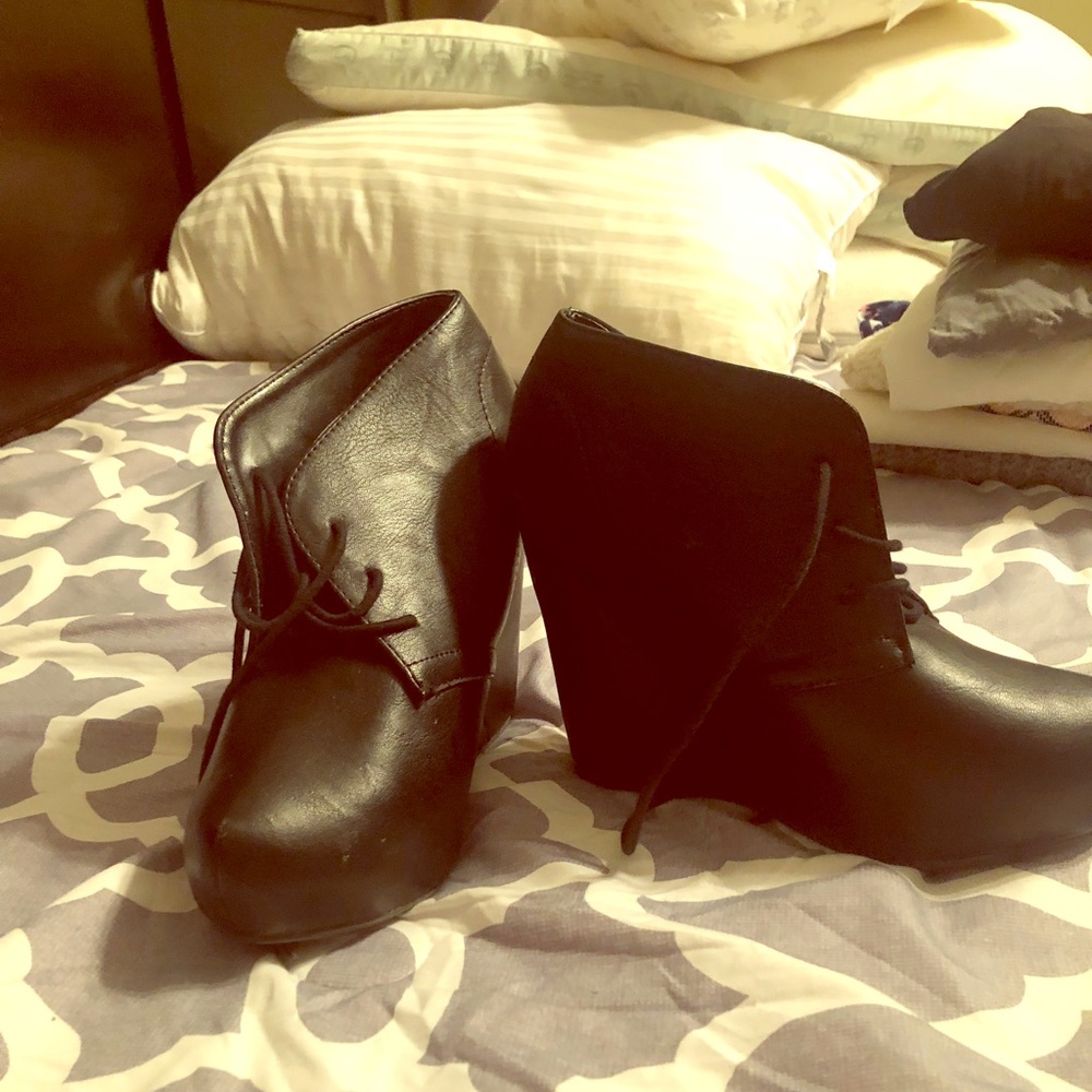 Black booties